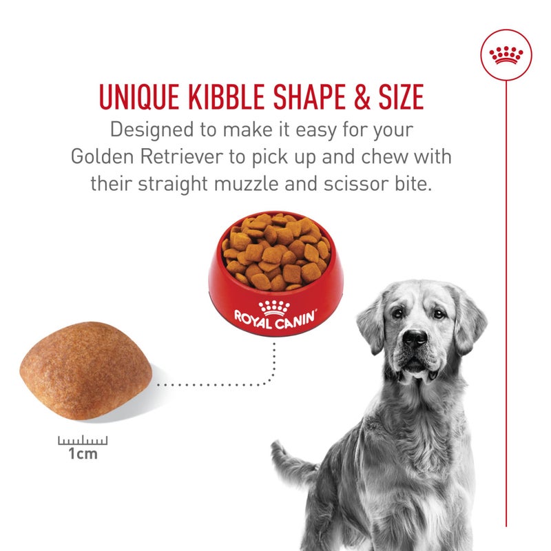 Royal Canin Breed Health Nutrition Golden Retriever Adult Dry Dog Food, 17 lb Bag - Image 4